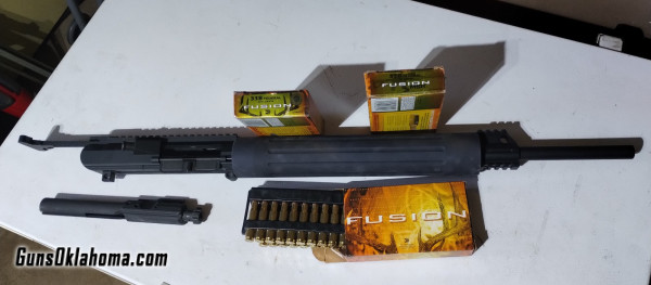 338 Federal AR-10 upper and ammunition