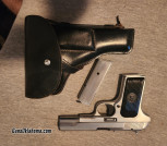 Chrome Norinco 213 TT-33 9mm Pistol 