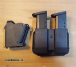 2 S&W .40/.357 Mags with Belt Holder and Speedloader