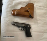 Walther, before PPK, .32 nazi police pistol and holster
