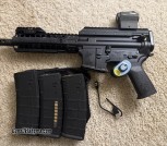 Spike's 5.56 Bi-Axil Recoil Pistol with Binary Selector