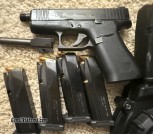 Glock 43X with Threaded Barrel & Drum