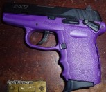 Purple & Black SCCY CPX-1 9mm 