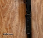 Mossburg 500 with Adjustable Stock Flashlight with Laser