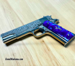 Colt 1911 38 Super ENGRAVED & POLISHED 