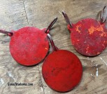 3 steel gong targets 